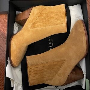 Rag and Bone Rover High Bourbon Suede Boots